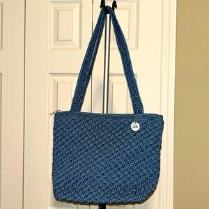 The Sak Blue Shoulder Bag Like New